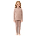 thumbnail image 5 of Baby Girls And Toddler Long Sleeve Top And Pants Snug Fit Cotton 2 Piece Pajama Set,6-12 Months 12-24 Months 2t 3t 4t 5t 6t 7t 8t 9t Children Khaki 3-4 Years, 5 of 6