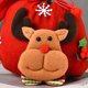 thumbnail image 4 of Bolsa de dulces de Navidad bolsa de regalo de Navidad de franela para decoración de fiesta de vacaciones en el hogar (alce) JShteea Libre de BPA, 4 of 8