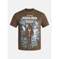 thumbnail image 5 of The Mandalorian Men's and Big Men's Mando Poster Graphic Tee with Short Sleeves, Sizes S-3XL, 5 of 5