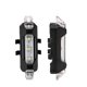 thumbnail image 3 of Luz trasera para bicicleta con 3 mo de luz rojo / azul / blanco, recargable por USB, luz trasera LED súper brillante, impermeable, con clip - Blanco Sunnimix Luz de bicicleta Lámpara de noche, 3 of 4