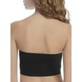 thumbnail image 2 of Reveal MDNIGHT BLACK Seamless Bandeau Longline Bra, US Medium, 2 of 2