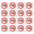 thumbnail image 4 of ColoMX 20PCS Señales adhesivas de no fumar Señales de pared de no fumar Etiqueta de no fumar interior Indicador de no fumar Señal de pared de no fumar Señal de pared interior, 4 of 7