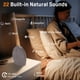 thumbnail image 2 of Máquina de sonido JALL White Noise con 25 sonidos relajantes, 17 luces, 2 of 7