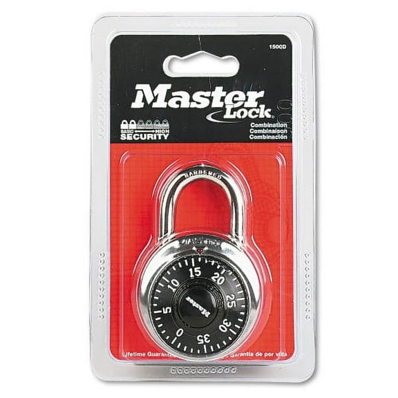1 PK,Master Lock Combination Lock (1500D)