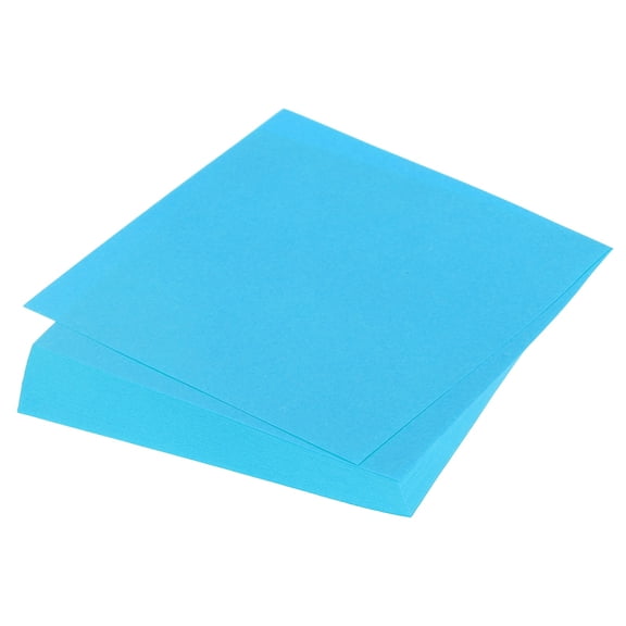 Uxcell 75 Sheets Origami Paper Double Sided 4x4 Inch(9.8x9.8cm) 70GSM Origami Paper Square Sheet Easy Fold for Beginners DIY Arts Crafts Projects, Sky Blue
