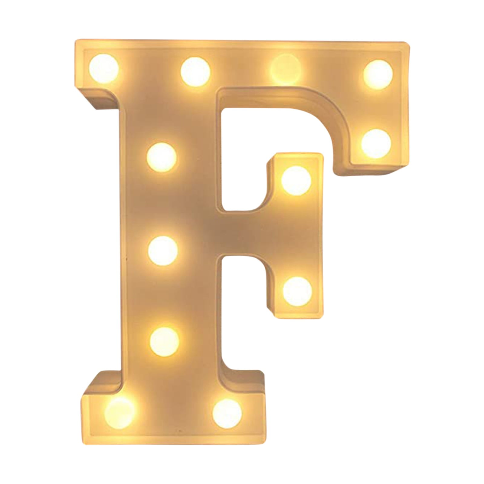 Light Up Letters F