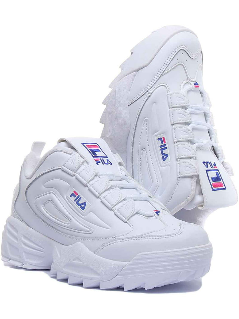 diepvries advocaat keten Fila Disruptor 3 Women's Chunky Sole Lace Up Sneakers In White Size 9.5 -  Walmart.com