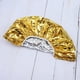 thumbnail image 4 of BRIGHTFUFU 6pcs desechables peluquería casquillo de papel de aluminio impermeable elástico baño capuchas gorro de ducha de oro, 4 of 7