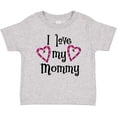 thumbnail image 3 of Inktastic I Love My Mommy Hearts Boys or Girls Baby T-Shirt, 3 of 5