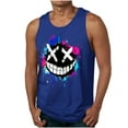 thumbnail image 2 of Elvqul Shirts for Men Workout Sleeveless Pullover Stylish Gym Mens Graphic Tees, 2 of 5