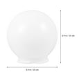 thumbnail image 5 of Light Cover for Ceiling Lights Wall Sconce Bulb Replacement Round Ball Lamp Shade Globe Lampshade Acrylic, 5 of 6