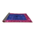 thumbnail image 2 of Ahgly Company Indoor Rectangle Abstract Purple Modern Area Rugs, 2' x 5', 2 of 4
