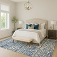 thumbnail image 6 of Addison Rugs Chantille Indoor/Outdoor Transitional Lodge Navy Machine Washable Rectangle Rug, 3' x 5', 6 of 8