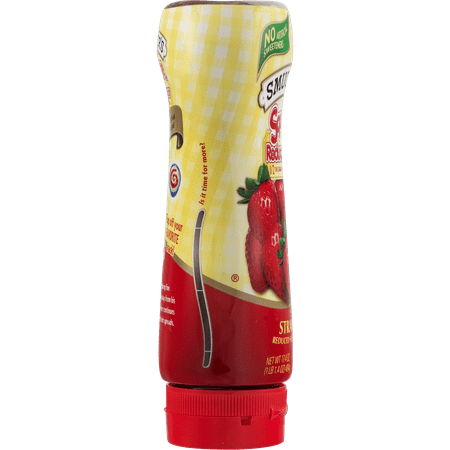 Smucker's Squeeze Reduced Sugar Fruit Spread Strawberry, 17.4 oz