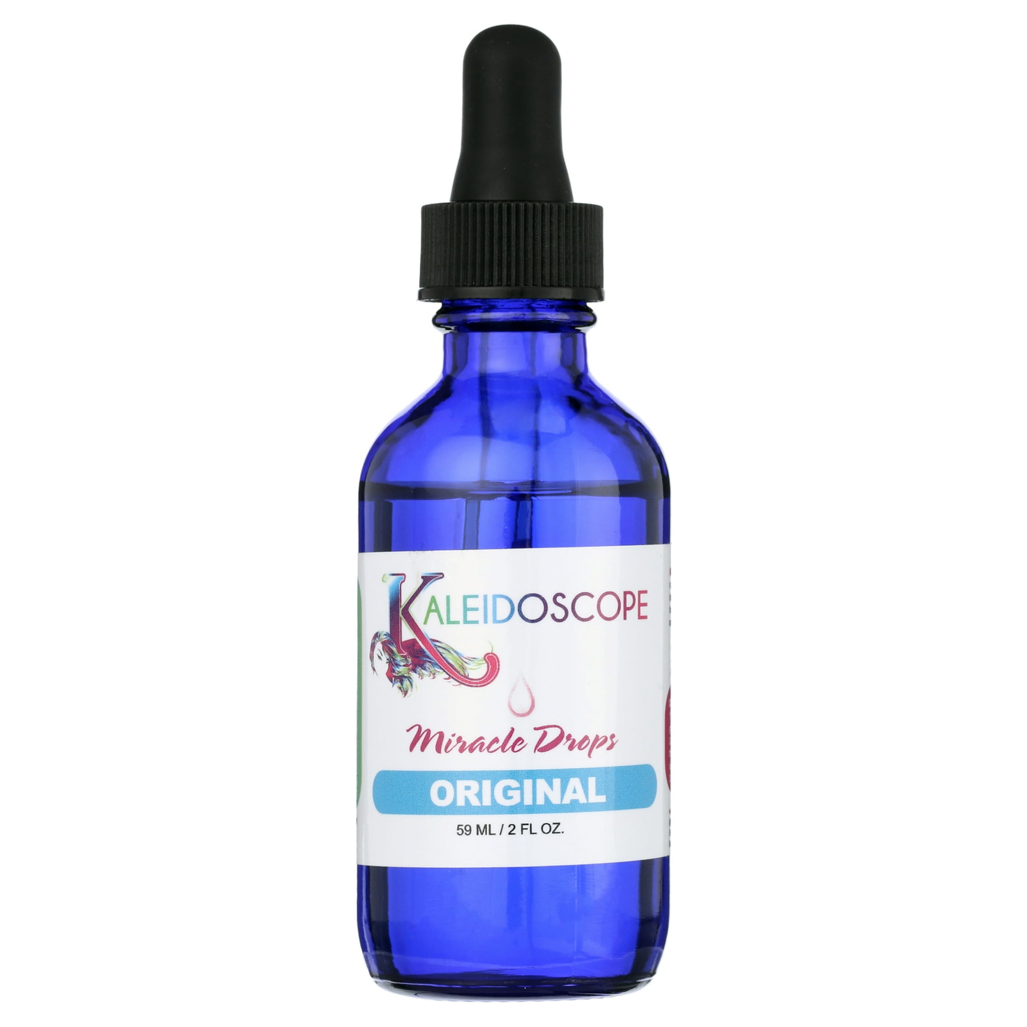 Kaleidoscope Miracle Drops -Original, 2 Fl. oz., Unisex, Moisturizing Dry Hair