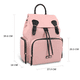 thumbnail image 3 of Mochila Pañalera Multifunción Bolsa Impermeable Lab.G, rosa, 3 of 5