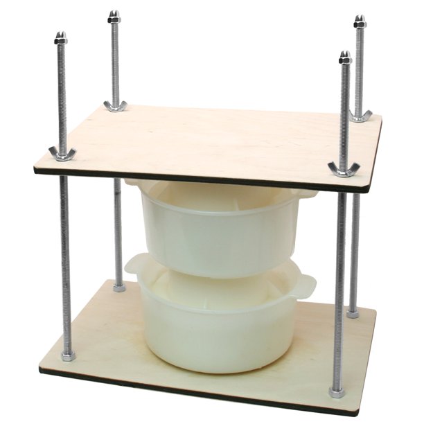 Cheese Press for Cheese Making 12 in Cheesemaking Kit with Wooden
