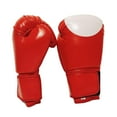 thumbnail image 4 of Guantes de boxeo para , guantes de entrenamiento, transpirables, resistentes a la intemperie y fáciles de limpiar, correa larga para la muñeca, Rojo 6oz Sunnimix Guantes de boxeo, 4 of 8