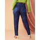 thumbnail image 4 of Jeans Talla Extra Ajustados Abotonado Cinta Frontal Rosegal Vaqueros de talla grande, 4 of 5