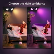 Philips Hue PAR 38 E26 (متوسط) لمبة LED ذات تمكين ذكي تغيير لون 100 واط مكافئ 1 pk