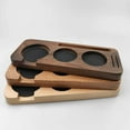 thumbnail image 5 of Kripyery Coffee Tamper Holder Durable Convenient Coffee Powder Dispenser Wooden Storage Tray Organizer for Home Bar, 5 of 8
