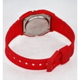 thumbnail image 2 of Fashion Women Men's Water Resist Plastic Band Retro Style Sports Digital Watch (Red), 2 of 4