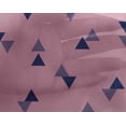 thumbnail image 4 of oneOone Georgette Tissu Viscose Triangle Décor Géométrique Tissu Imprimé BTY 42 Pouces de Large, 4 of 4