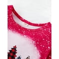 thumbnail image 4 of Kiapeise Toddler Girls Christmas Clothes Set  Pullover and Leopard Printed  Flared Trousers, 4 of 9