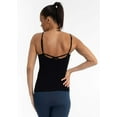 thumbnail image 5 of ELIETIAN Women's Seamless Ribbed Keyhole Cami – Smoothing & Shaping, One Size Fits 0-16, 5 of 11