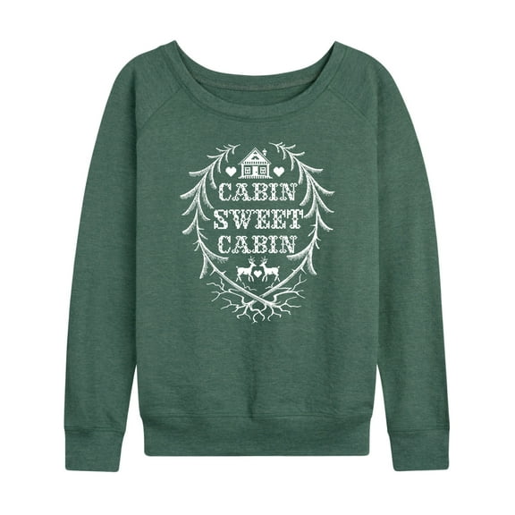 Instant Message - Cabin Swett Cabin - Ladies French Terry Long Sleeve Shirt