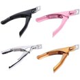 thumbnail image 1 of Nail Tip Cutter Professional Stainless Steel Acrylic Nail Kit False Nail Tip Clipper Cutter Trimmer for Artificial Nail Manicure Pedicure 2Pcs, 1 of 8