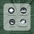 thumbnail image 5 of Better Homes & Gardens PowerLoft AIRRICH® 6 Piece Bath Towel Set, Green Ash Textured Stripe, 5 of 11