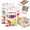 3 sets, variant on 1 Set Magic DIY Puffy Popcorn Drawing Pens, 3D Raised Bubble Art Markers, Washable Paint Pens, Heat Activated Puffy Effect for Greeting Cards, DIY Crafts & Scrapbook