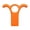 Orange, variant on Home Ventilation Skylights Opener Hook for Roof Window Access, 3 in 1 Lightweight Plastic Hook Head Tool with Center Hold