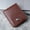 Light brown, variant on Men's Wallet Multi-Card Casual Men's Wallet Short New Ticket Holder Coin Purse Double Line Card Holder Wallet