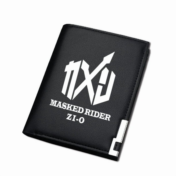 Billetera plegable delgada con personajes de anime Wallet Kamens Riders