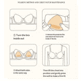 thumbnail image 5 of Double-Sided Adhesive Bra Liner Pad Breast Enhancement Reusable Ultra Instant Lift M, 5 of 8