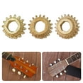 thumbnail image 2 of Pack of 6 Machine Head Gears Iron Construction Guitar Gear Accessories Perfect for Guitar Tuning Replacement Parts Set, 2 of 8