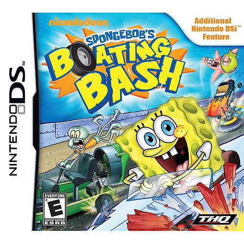 Thq Spongebob Squarepants Boating Bash Nintendo Ds Dsi Walmart Com