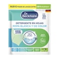 thumbnail image 1 of Detergente en hojas Dr Beckmann para ropa blanca y de color frescura intensa 20 hojas, 1 of 5