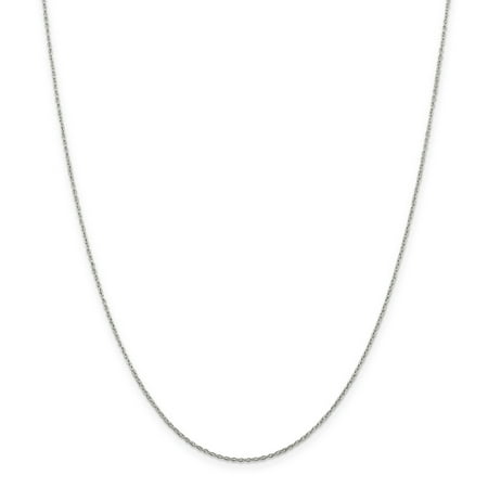 925 Sterling Silver 0.6mm Cable Chain 20 Inch | Walmart Canada