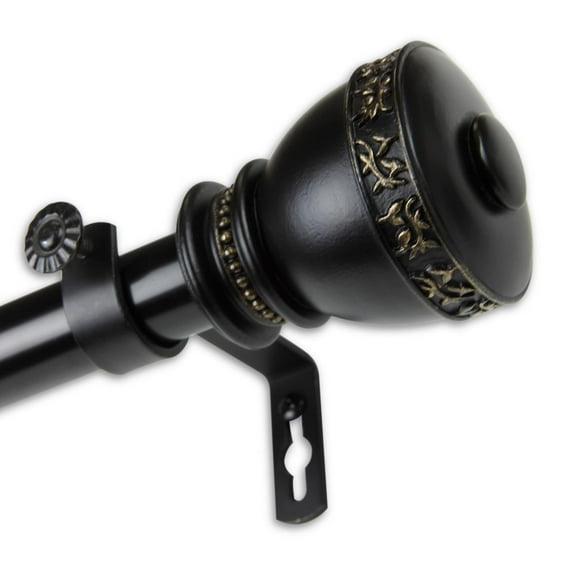 InStyleDesign Tahlia 1 inch Diameter Adjustable Curtain Rod