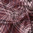 thumbnail image 7 of Ambesonne Fashion Valance & Curtain, Retro Plaid Pattern Art, 55"x30", Dark Fuchsia and Pale Pink, 7 of 7