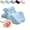 Sky Blue, variant on Ergonomic Memory Foam Wedge Pillow, 27° Angled Support Pillow,Multi-Position Support Pillow,Neck Support Cushion,Waterproof & Portable with Washable Cove