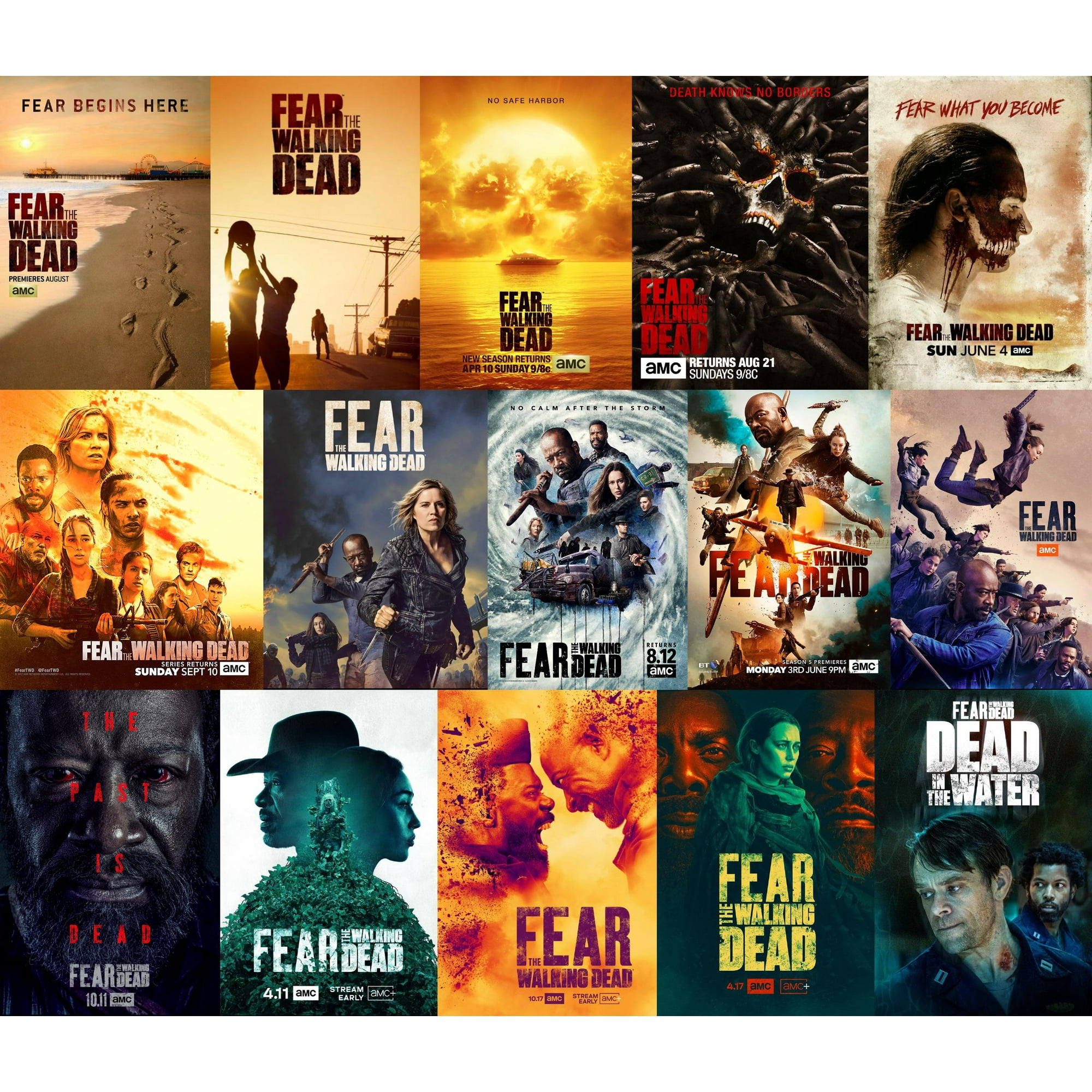 Fear the Walking Dead Complete Series 1-7 [DVD]-English only