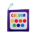 thumbnail image 2 of Interactive Sensory Cloth Book with Educational Animal Traffic Fruit and Designs for Early Learning Development, 2 of 4