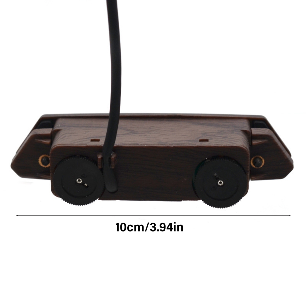 Zeiwohndc Acoustic Guitar Pickup Humbucker Sound Hole Magnetic Pickup Transducer