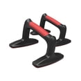 thumbnail image 2 of 2 piezas Push Up Stands entrenamiento muscular anti deslizamiento para el ejercicio de ejercicio de piso gimnasio rojo, 2 of 8