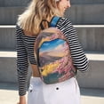 thumbnail image 6 of Naloa Cherry Blossoms Canvas Backpack for Men Women Rucksack Casual Travel Daypack College Tote Satchel Bookbag for Teens-Medium, 6 of 7