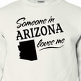 thumbnail image 3 of Inktastic Someone in Arizona Loves Me Youth Sweatshirt, 3 of 4
